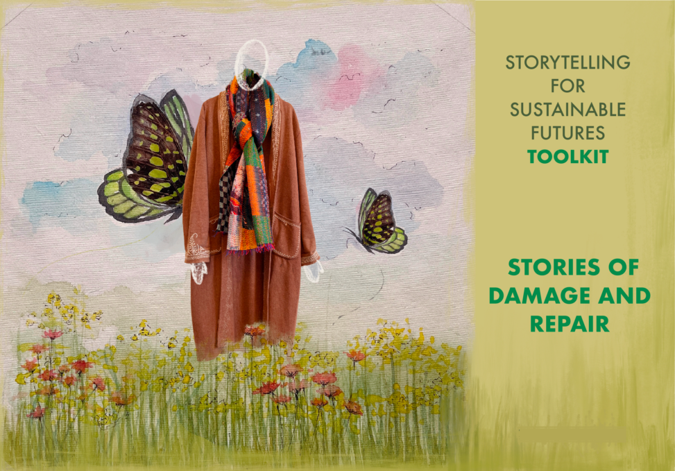 Muktanjali Koche - Stories of Damage and Repair, front page of the presentation