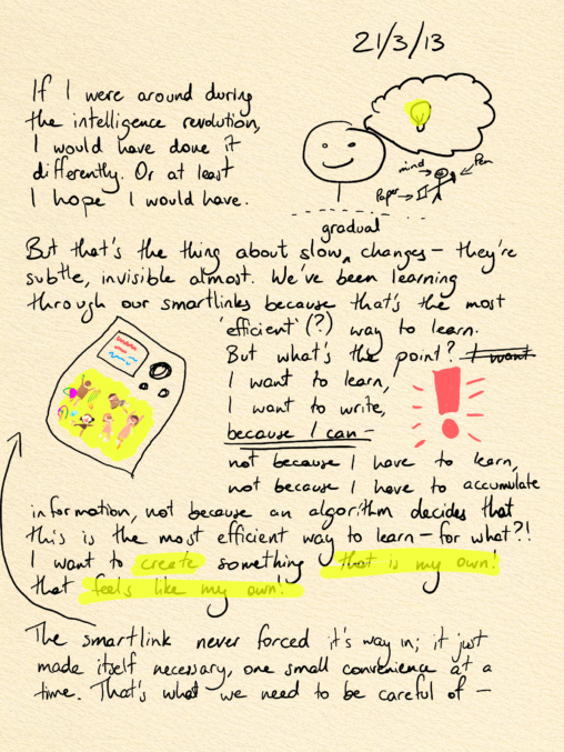 handwritten diary entry