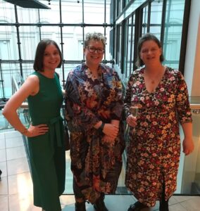 Ruth Jenkins, SarahLouise McDonald and Christine Love-Rodgers at LILAC 2022