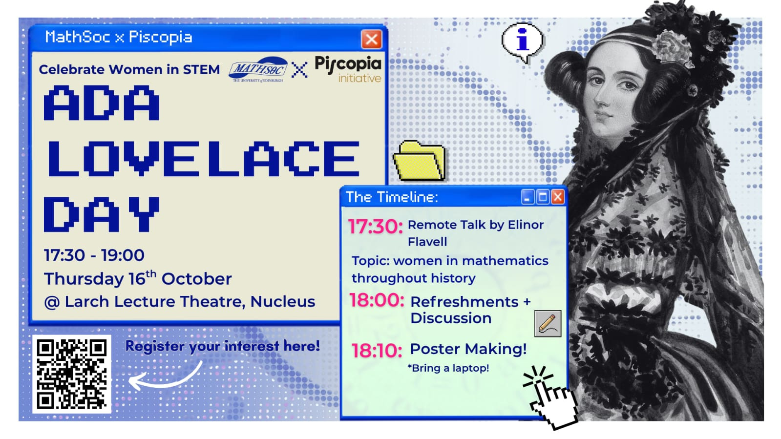 MathSoc event poster