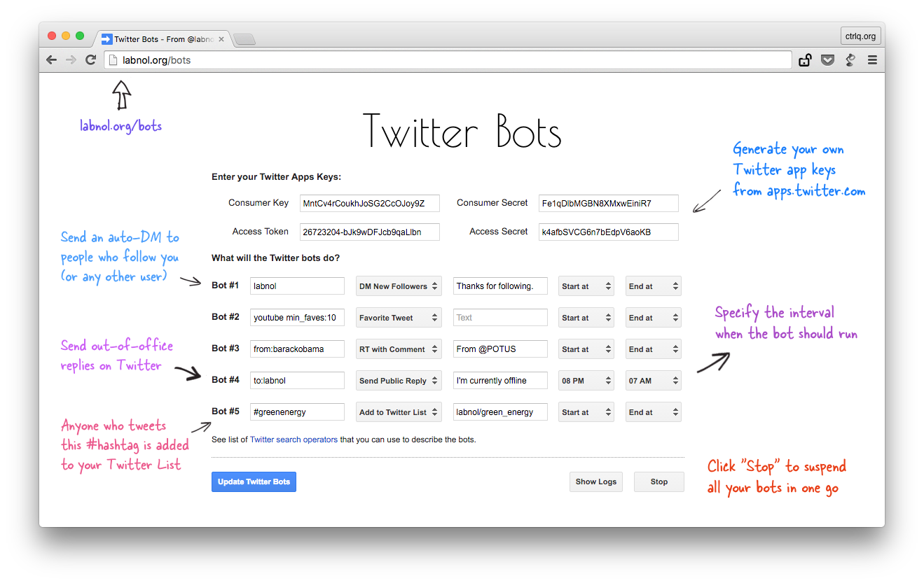 How to Write a Twitter Bot in 5 Minutes
