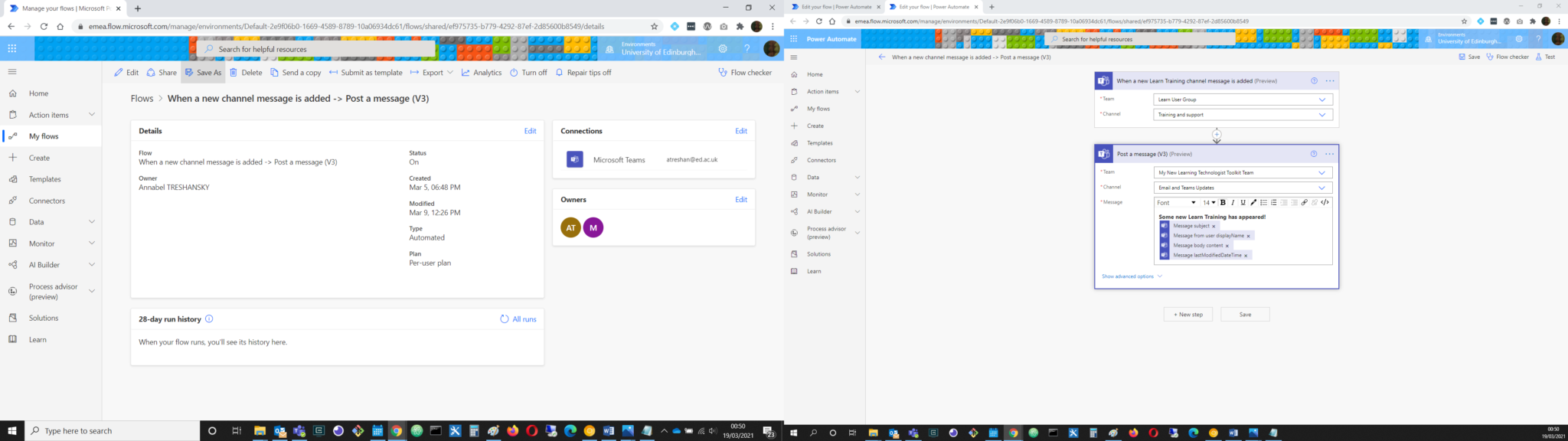 Copying Files, Flows, a Plan, SharePoint Lists and a Notebook from one
