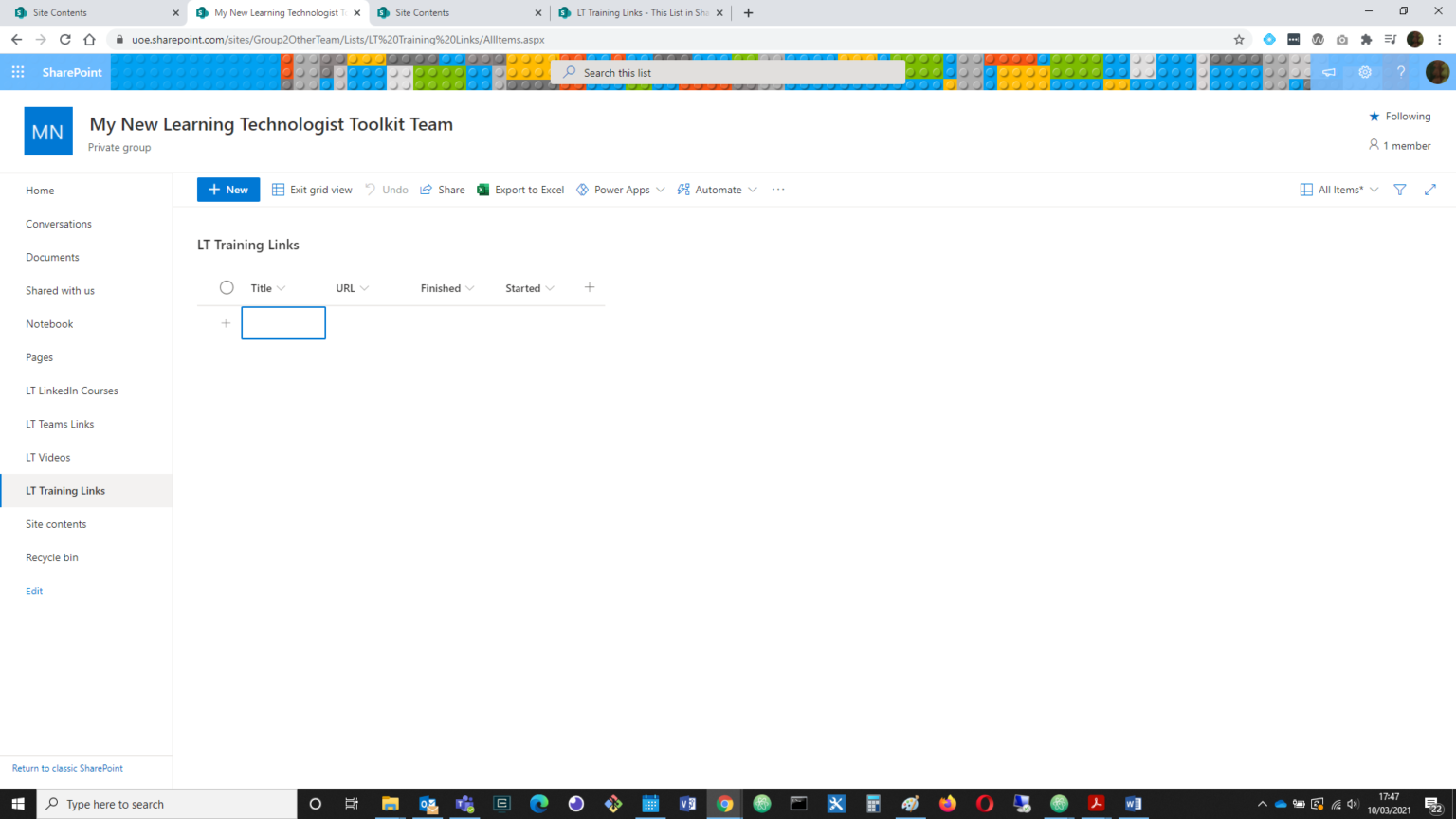 Copying Files, Flows, a Plan, SharePoint Lists and a Notebook from one