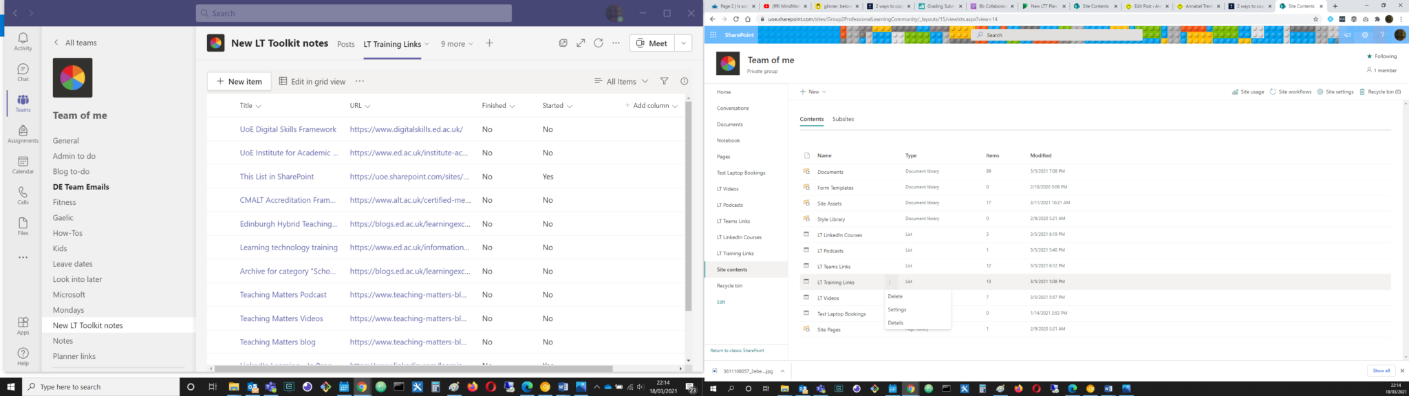 Copying Files, Flows, a Plan, SharePoint Lists and a Notebook from one