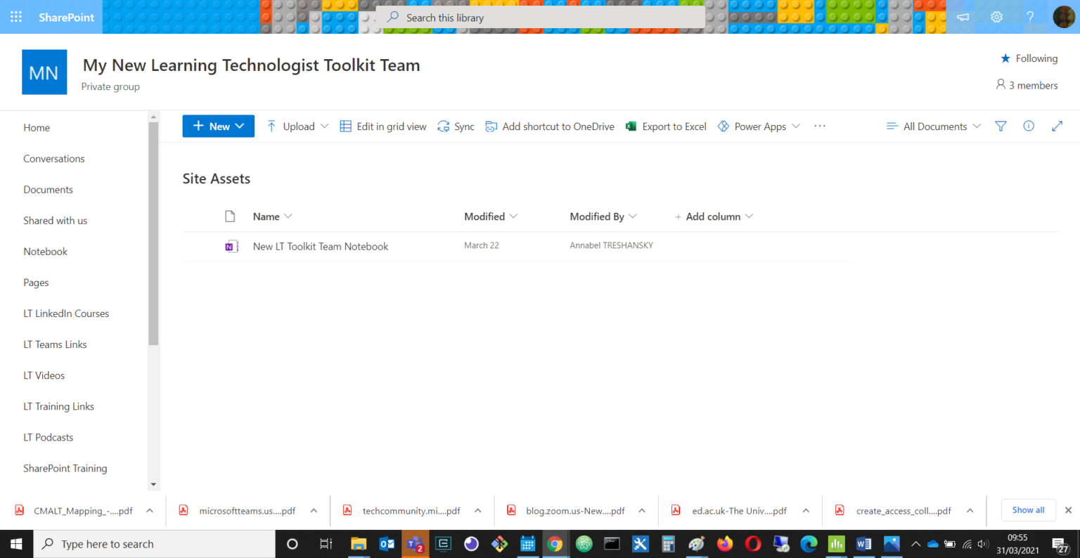Copying Files, Flows, a Plan, SharePoint Lists and a Notebook from one