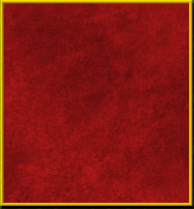 Yellow frame and red background image