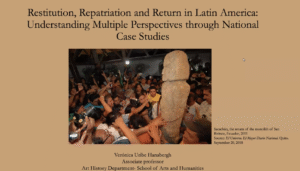 Title page Veronica Uribe's Restitution, Repatriation, and Return in Latin America 