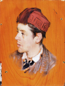 Portrait of Herbert Thompson, aged 18, by Lawrence Alma-Tadema