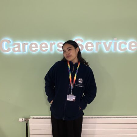 Setse in her previous role as a Careers Service Assistant