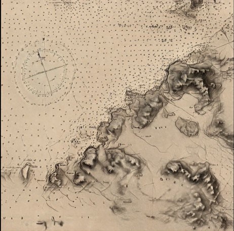 One of Martin Disley's GAN generated maps