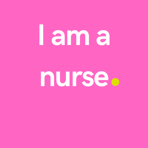 A graphic saying I am a nurse