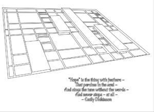 The Roslin Institute illustration with Dickinson quote
