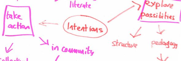 Intentions & goals individual and small group