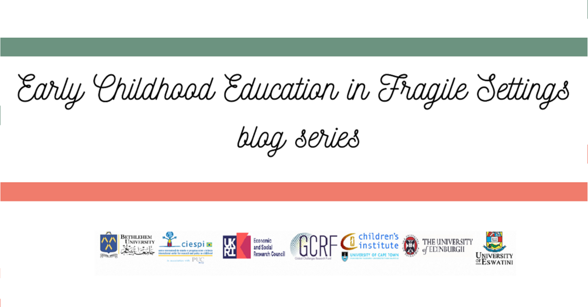 Featured image of Launch of the Early Childhood Education in Fragile Settings SIPP blog series