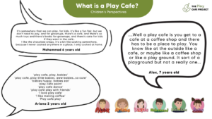 What are play cafes?
