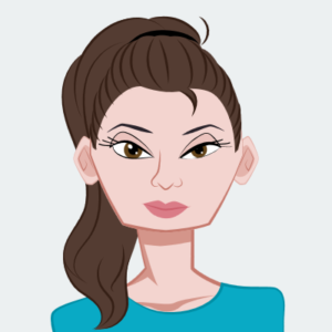 AI-generated avatar of Zsofia.