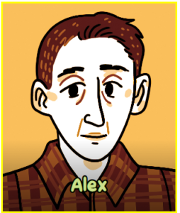 Alex portrait with fixed focus