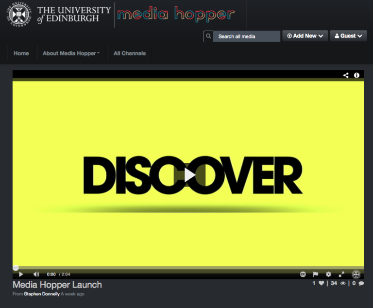 Launch of Media Hopper – Educational Design and Engagement