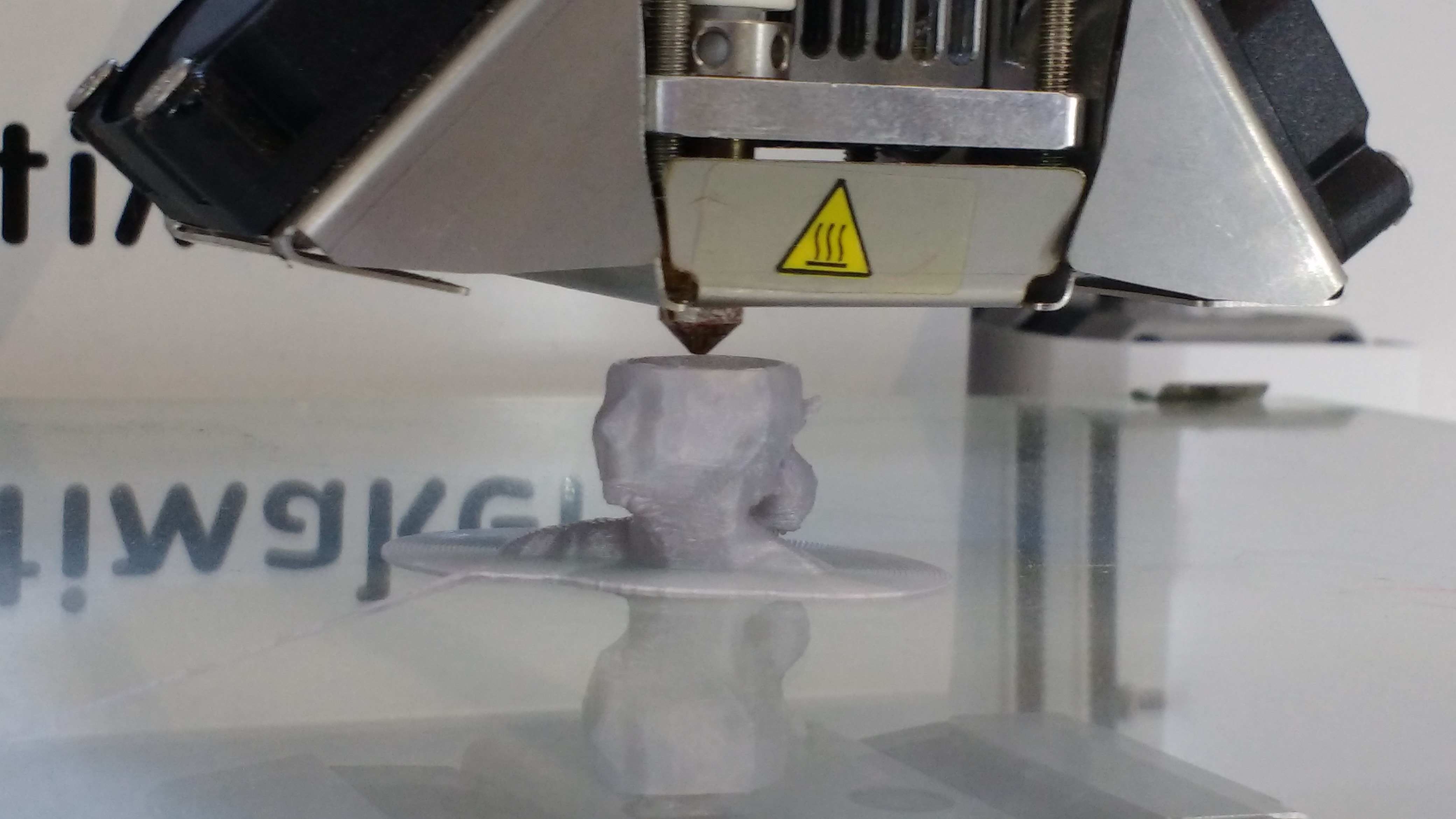 Learning Lab - 3D printing in progress photo by
