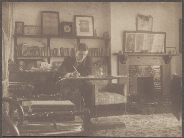 Donald Francis Tovey at work