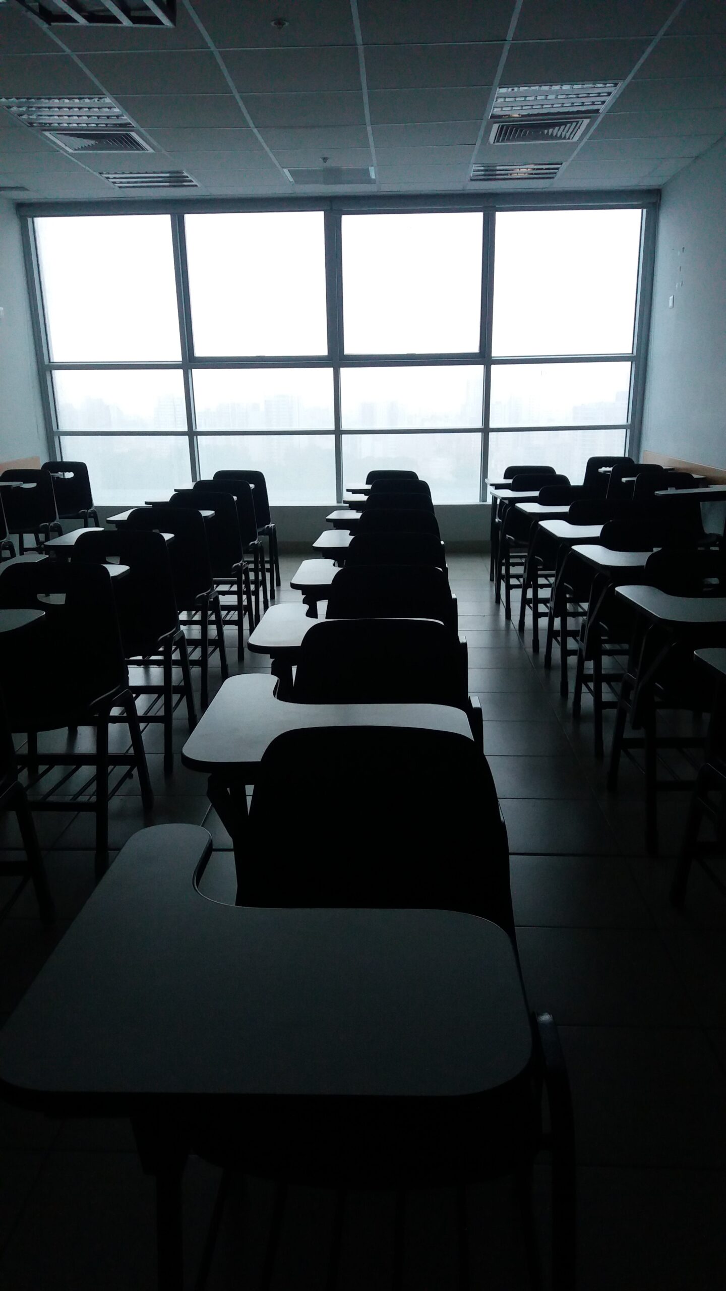 Empty classroom