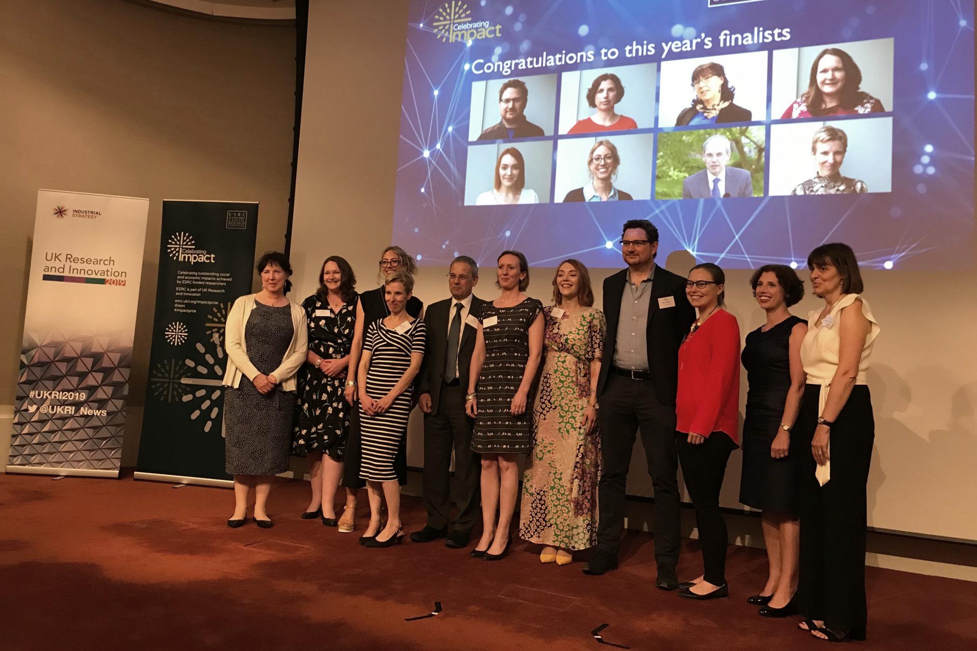 Finalists of the 2019 ESRC Impact Prize