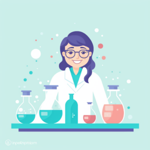 chemist_in_laboratory_flat_illustration