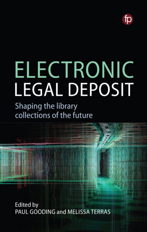 Electronic Legal Deposit Book Cover