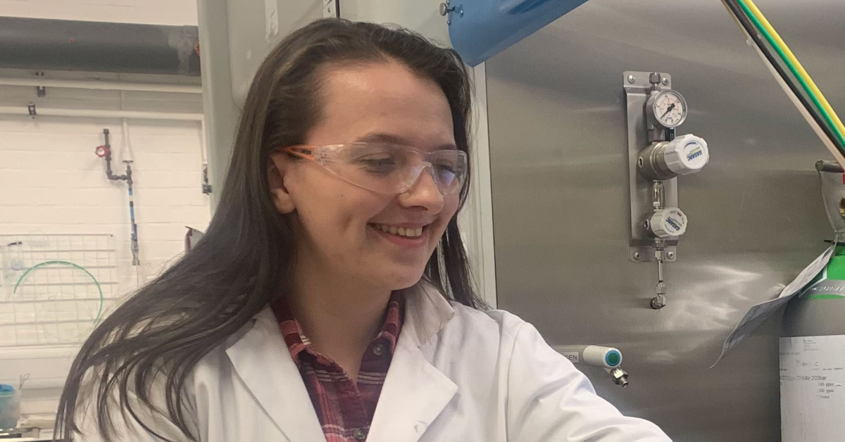 Freya in the Catalysis Laboratory