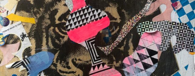 paper collage - collaging your research question