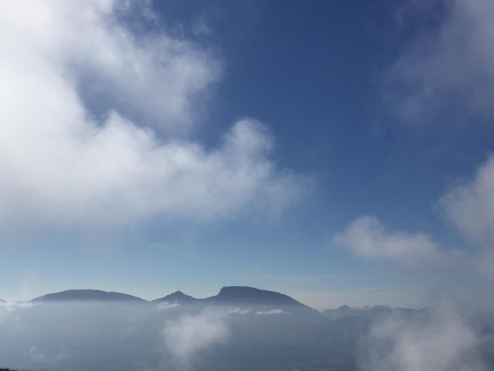 Ben Nevisthrough the clouds