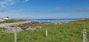 View over the sea of Tiree