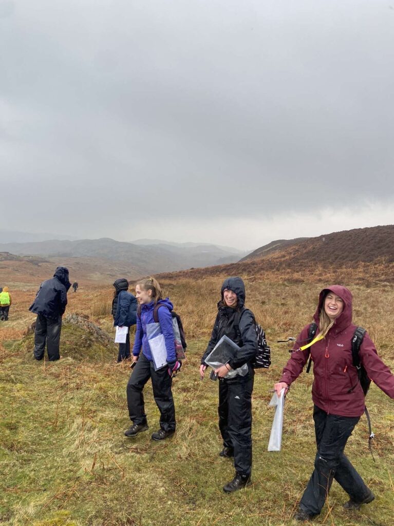 First year field trip to the Lake District, Sarah Cromwell