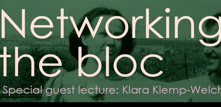 Text reads: Networking the bloc