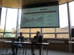 Colin Bird presenting Punishment, Dignity and Violence