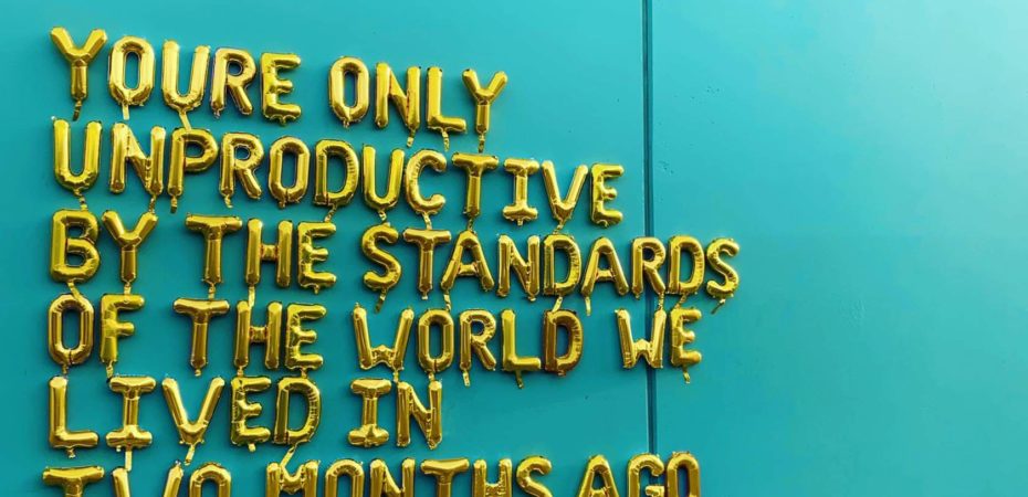 Don't judge productivity by old standards
