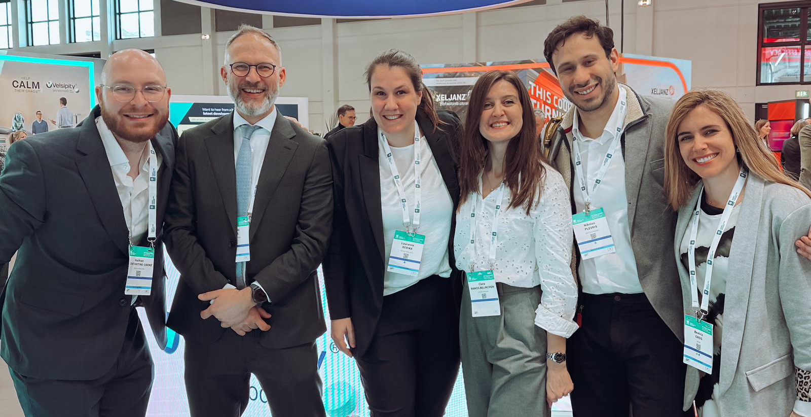 Nathan (left) with his colleagues on the Lees research group The Lees research group