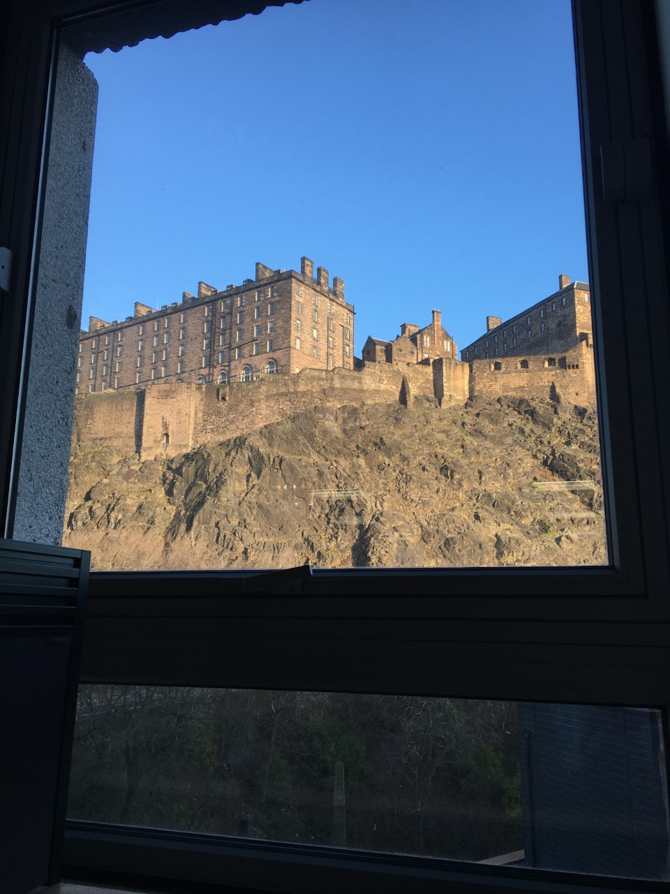 A view of Edinburgh Castle