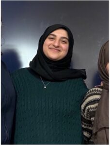 A close-up of Maryam.