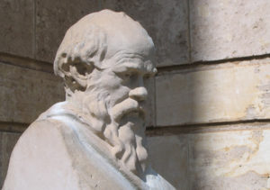 Socrates bust