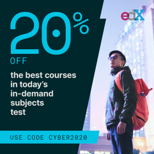20% off courses with code CYBER2020