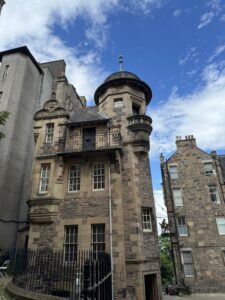 Photo of the Writer's Museum in Edinburgh