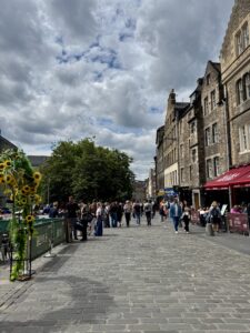 View of the Grassmarket