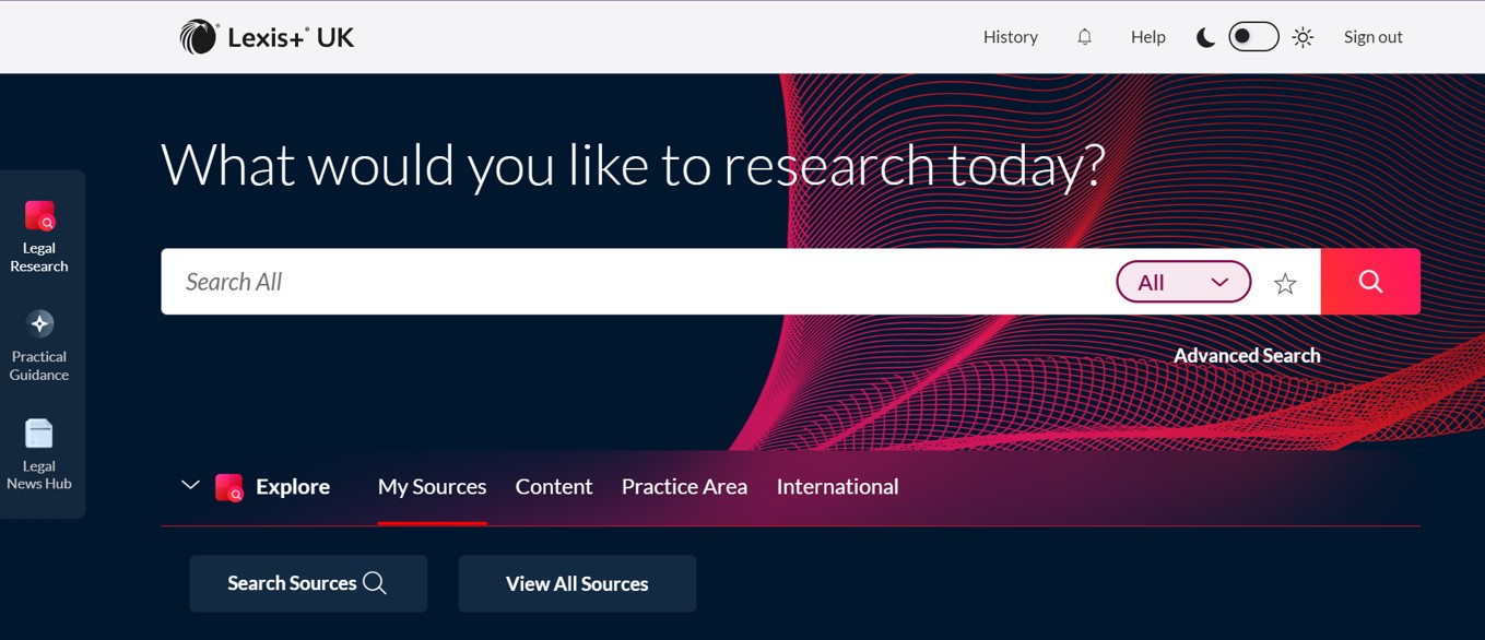 Lexis+ database training: Thursday 20th October