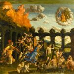 Andrea Mantegna: Triumph of the Virtues (also known as Minerva Expelling the Vices from the Garden of Virtue)