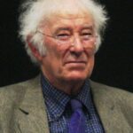Picture of the Irish poet and Nobel Prize winner Seamus Heaney at the University College Dublin, February 11, 2009.