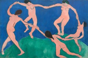 Henri Matisse: La danse (I), 1909, Museum of Modern Art.
