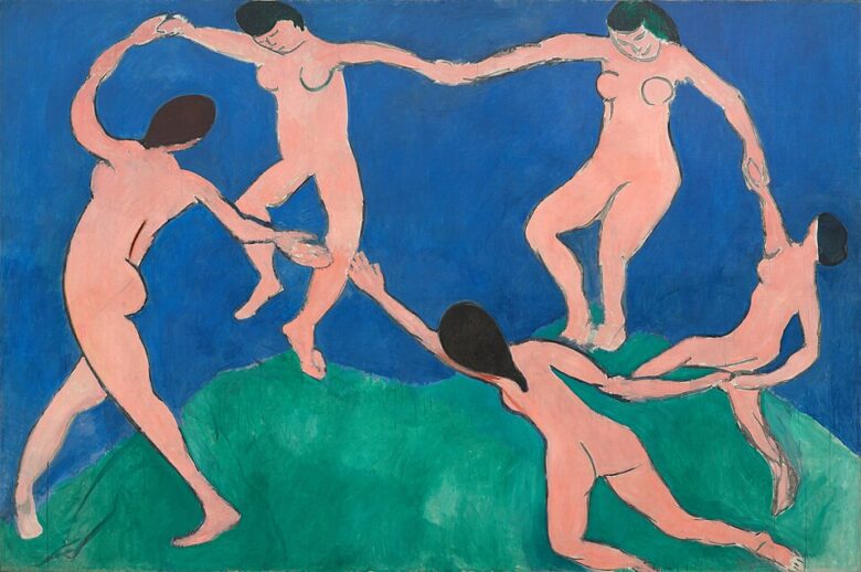 Henri Matisse: La danse (I), 1909, Museum of Modern Art.