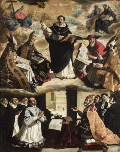 Francisco de Zurbarán: The Apotheosis of St. Thomas of Aquinas (1631)