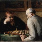 Honoré Daumier: The Chess Players